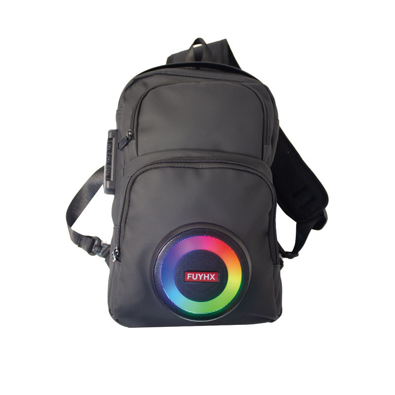 Travel Bag with Wireless for Speakers RGB Light 2500mAh Power Bank