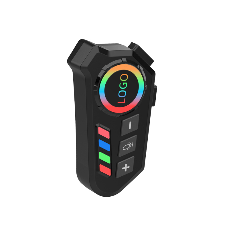 WESDAR Wireless Helmet Headset for Motorcycle 2 in 1 Kits IPX5 With RGB Light
