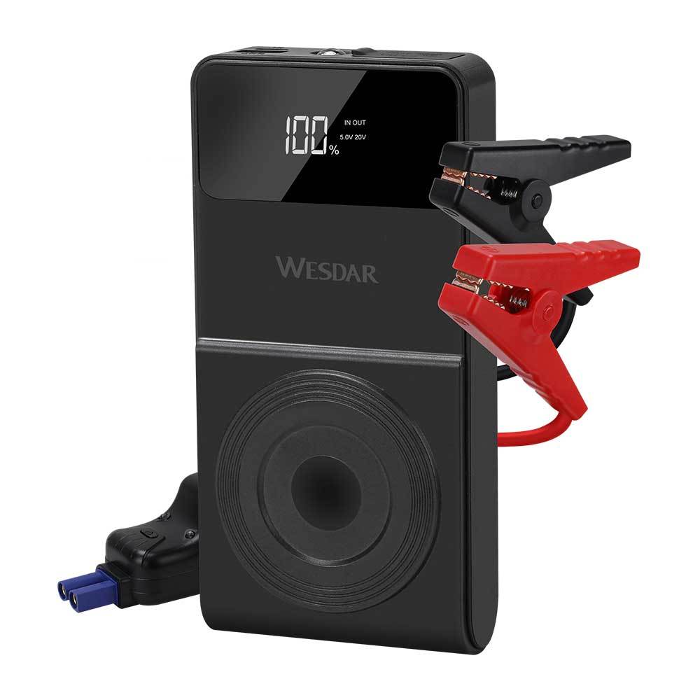 8000mAh Car Jump Starter, 200A Peak 400A Auto Battery Booster