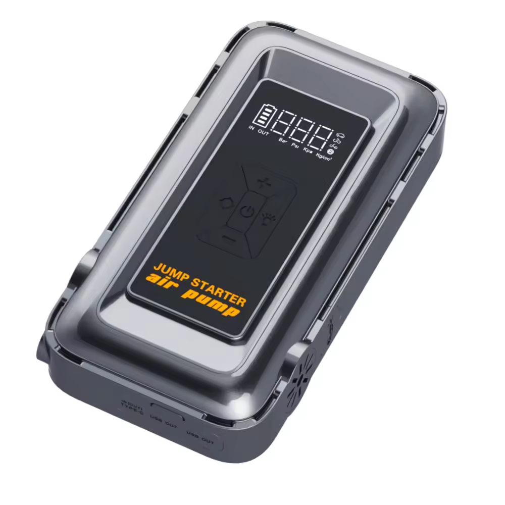12V 16000mAh Portable Mini Aluminum Alloy Jump Starter (Power Bank)