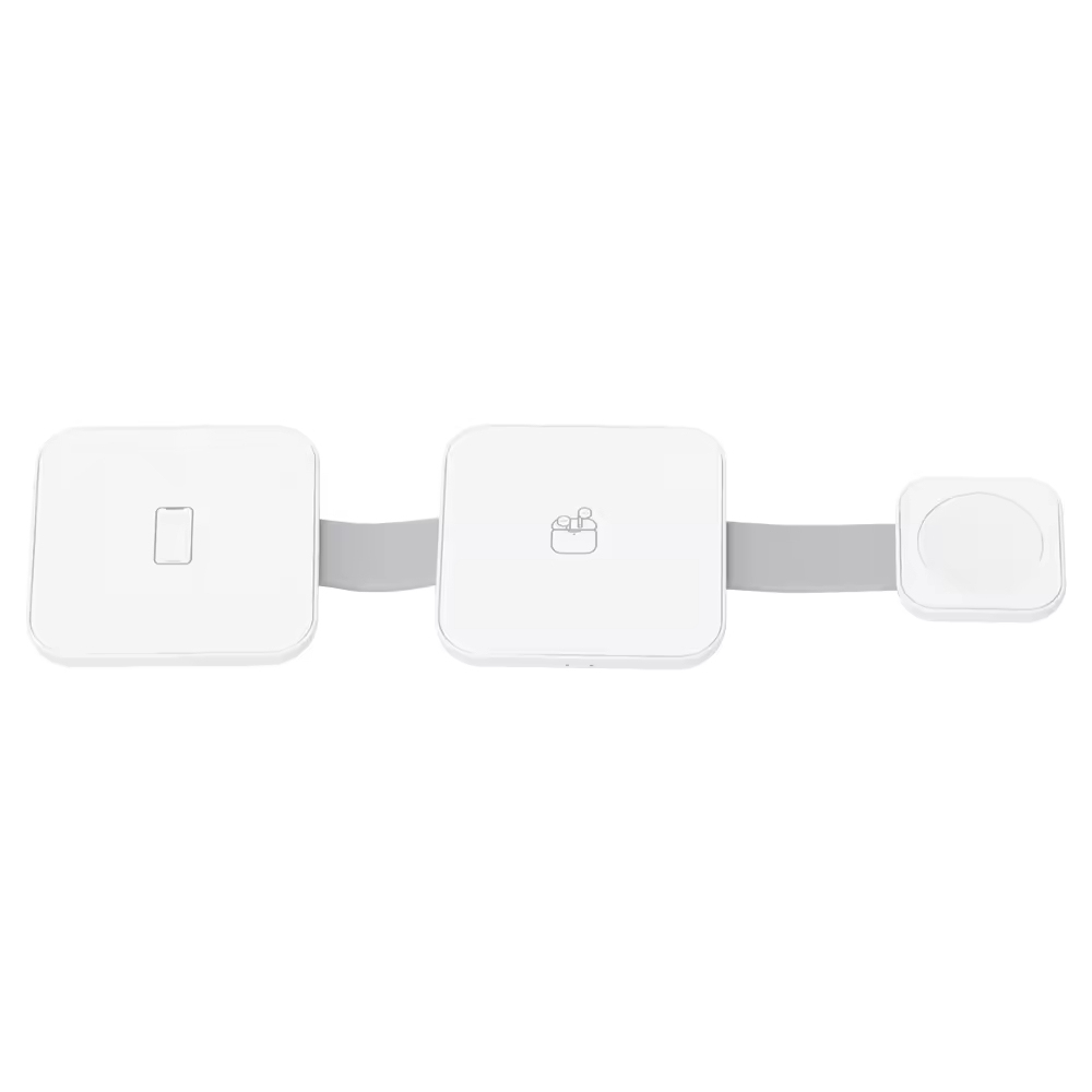 Wesdar 3-in-1 Foldable Wireless Charger Stand