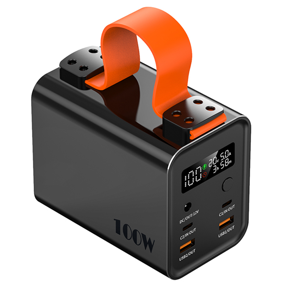 60000 MAh 100W  Laptop Power Bank Portable with Camping Light