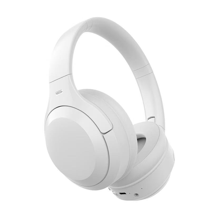 ANC Headsets Noise Cancellation Pu Leather Earmuffs Surround Sound