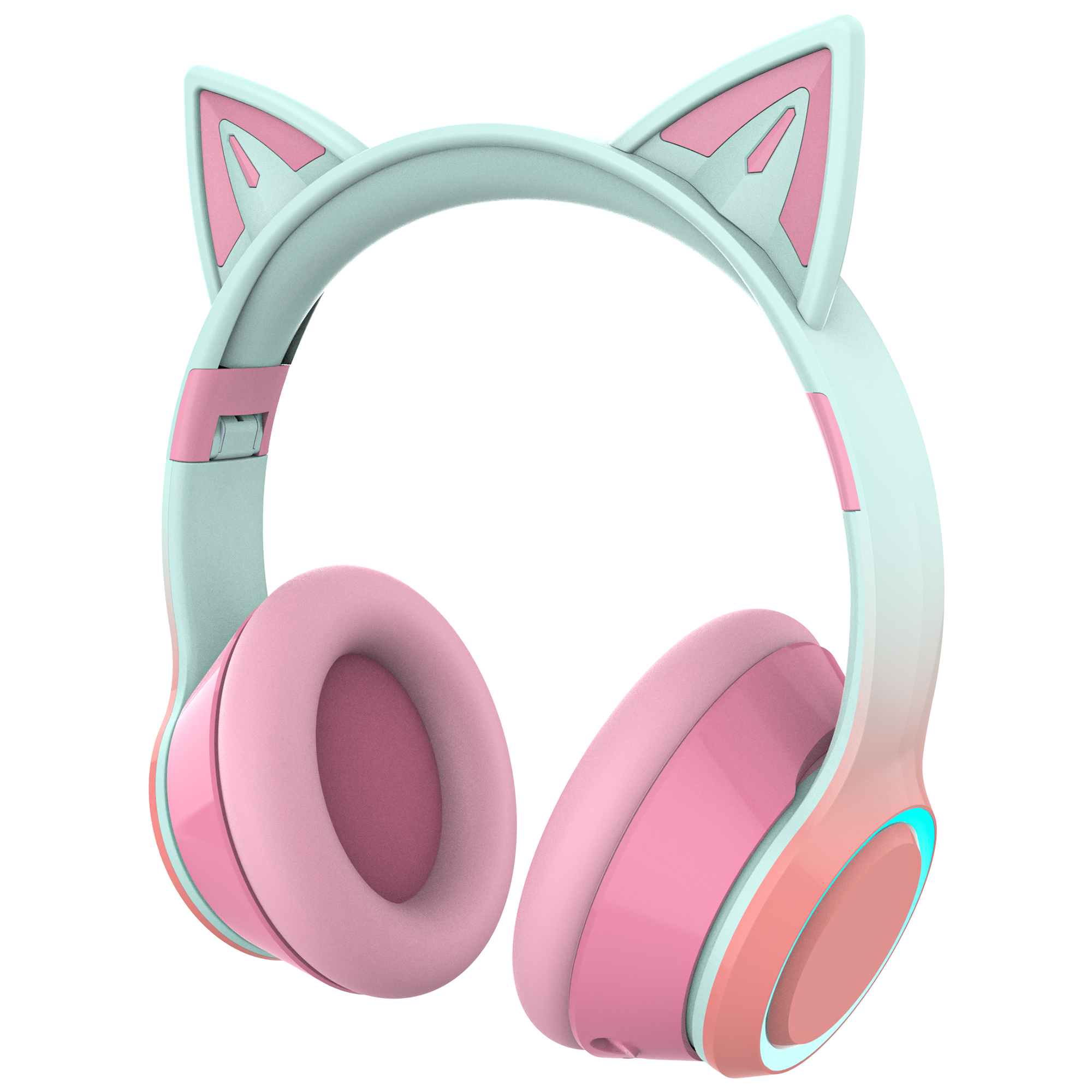 Cat Ear Wireless Bluetooth Headsets For Kids Gamer (ENC)